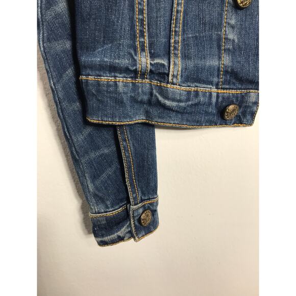 R13 Women's Denim Jean Jacket Street Designer Luxury Casual - Picture 6 of 14